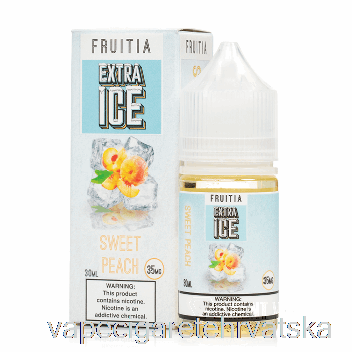 Vape Cigarete Slatka Breskva - Extra Ice - Fruitia Soli - 30ml 35mg